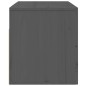 vidaXL Wand-Nachttisch Grau 50x36x40 cm vidaXL Wand-Nachttisch Grau 50x36x40 cm