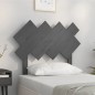 vidaXL Kopfteil Grau 92x3x81 cm Massivholz Kiefer vidaXL Kopfteil Grau 92x3x81 cm Massivholz Kiefer