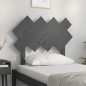 vidaXL Kopfteil Grau 92x3x81 cm Massivholz Kiefer vidaXL Kopfteil Grau 92x3x81 cm Massivholz Kiefer