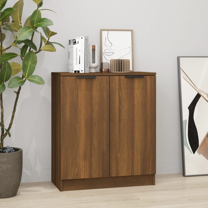 vidaXL Sideboard Braun Eichen-Optik 60x30x70 cm Holzwerkstoff vidaXL Sideboard Braun Eichen-Optik 60x30x70 cm Holzwerkstoff
