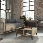vidaXL Couchtisch Sonoma-Eiche 60x60x30 cm Holzwerkstoff vidaXL Couchtisch Sonoma-Eiche 60x60x30 cm Holzwerkstoff
