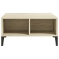 vidaXL Couchtisch Sonoma-Eiche 60x60x30 cm Holzwerkstoff vidaXL Couchtisch Sonoma-Eiche 60x60x30 cm Holzwerkstoff