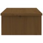vidaXL Monitorständer Honigbraun 50x27x15 cm Massivholz Kiefer vidaXL Monitorständer Honigbraun 50x27x15 cm Massivholz Kiefer