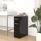 vidaXL Apothekerschrank Schwarz 20x45,5x60 cm Holzwerkstoff vidaXL Apothekerschrank Schwarz 20x45,5x60 cm Holzwerkstoff