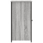 vidaXL Nachttisch Grau Sonoma 32x42x80 cm Holzwerkstoff vidaXL Nachttisch Grau Sonoma 32x42x80 cm Holzwerkstoff