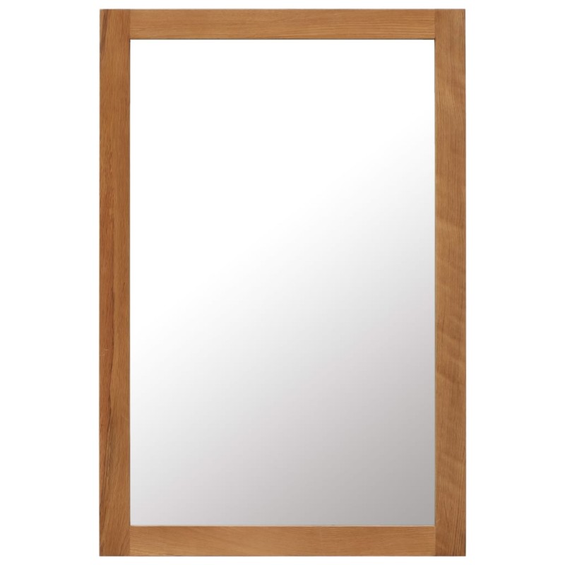 vidaXL Spiegel 60x90 cm Eiche Massivholz vidaXL Spiegel 60x90 cm Eiche Massivholz