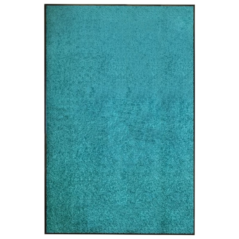 vidaXL Fußmatte Waschbar Cyan 120x180 cm vidaXL Fußmatte Waschbar Cyan 120x180 cm