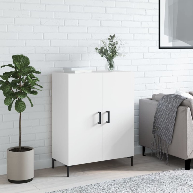vidaXL Sideboard Weiß 69,5x34x90 cm Holzwerkstoff vidaXL Sideboard Weiß 69,5x34x90 cm Holzwerkstoff