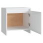 vidaXL Nachttische 2 Stk. Weiß 45x34x44,5 cm Holzwerkstoff vidaXL Nachttische 2 Stk. Weiß 45x34x44,5 cm Holzwerkstoff
