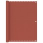 vidaXL Balkon-Sichtschutz Terracotta-Rot 120x500 cm HDPE vidaXL Balkon-Sichtschutz Terracotta-Rot 120x500 cm HDPE