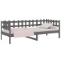 vidaXL Tagesbett Grau 90x190 cm Massivholz Kiefer vidaXL Tagesbett Grau 90x190 cm Massivholz Kiefer