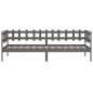 vidaXL Tagesbett Grau 90x190 cm Massivholz Kiefer vidaXL Tagesbett Grau 90x190 cm Massivholz Kiefer