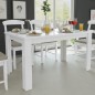 vidaXL Esstisch 140x80x75 cm Weiß vidaXL Esstisch 140x80x75 cm Weiß
