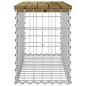 vidaXL Gartenbank aus Gabionen 83x31,5x42 cm Kiefernholz Imprägniert vidaXL Gartenbank aus Gabionen 83x31,5x42 cm Kiefernholz Imprägniert