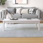 vidaXL Couchtisch Weiß 110x50x30 cm Massivholz Kiefer vidaXL Couchtisch Weiß 110x50x30 cm Massivholz Kiefer