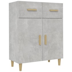 vidaXL Sideboard Betongrau 69,5x34x89 cm Holzwerkstoff