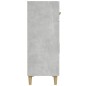 vidaXL Sideboard Betongrau 69,5x34x89 cm Holzwerkstoff vidaXL Sideboard Betongrau 69,5x34x89 cm Holzwerkstoff