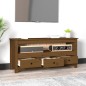 vidaXL TV-Schrank Honigbraun 114x35x52 cm Massivholz Kiefer vidaXL TV-Schrank Honigbraun 114x35x52 cm Massivholz Kiefer