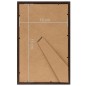 vidaXL Bilderrahmen Collage 3 Stk. für Tisch Schwarz 10x15 cm MDF vidaXL Bilderrahmen Collage 3 Stk. für Tisch Schwarz 10x15 cm MDF