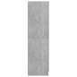vidaXL Kleiderschrank Betongrau 82,5x51,5x180 cm Holzwerkstoff vidaXL Kleiderschrank Betongrau 82,5x51,5x180 cm Holzwerkstoff