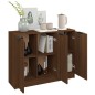 vidaXL Sideboard Braun Eichen-Optik 90,5x30x70 cm Holzwerkstoff vidaXL Sideboard Braun Eichen-Optik 90,5x30x70 cm Holzwerkstoff