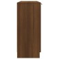 vidaXL Sideboard Braun Eichen-Optik 90,5x30x70 cm Holzwerkstoff vidaXL Sideboard Braun Eichen-Optik 90,5x30x70 cm Holzwerkstoff