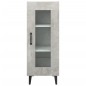 vidaXL Sideboard Betongrau 34,5x34x90 cm Holzwerkstoff vidaXL Sideboard Betongrau 34,5x34x90 cm Holzwerkstoff