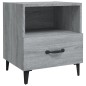 vidaXL Nachttische 2 Stk. Grau Sonoma Holzwerkstoff vidaXL Nachttische 2 Stk. Grau Sonoma Holzwerkstoff