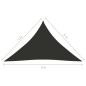 vidaXL Sonnensegel Oxford-Gewebe Dreieckig 5x5x6 m Anthrazit vidaXL Sonnensegel Oxford-Gewebe Dreieckig 5x5x6 m Anthrazit