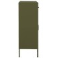 vidaXL Lagerschrank Olivgrün 80x35x101,5 cm Stahl vidaXL Lagerschrank Olivgrün 80x35x101,5 cm Stahl