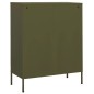 vidaXL Lagerschrank Olivgrün 80x35x101,5 cm Stahl vidaXL Lagerschrank Olivgrün 80x35x101,5 cm Stahl