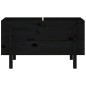 vidaXL Hochbeet Schwarz 101x50x57 cm Massivholz Kiefer vidaXL Hochbeet Schwarz 101x50x57 cm Massivholz Kiefer