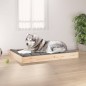 vidaXL Hundebett 101,5x74x9 cm Massivholz Kiefer vidaXL Hundebett 101,5x74x9 cm Massivholz Kiefer