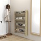 vidaXL Wand-Schuhschränke 2 Stk. Sonoma-Eiche 80x18x60cm Holzwerkstoff vidaXL Wand-Schuhschränke 2 Stk. Sonoma-Eiche 80x18x60cm Holzwerkstoff