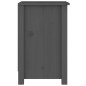 vidaXL Nachttische 2 Stk. Grau 40x35x55 cm Massivholz Kiefer vidaXL Nachttische 2 Stk. Grau 40x35x55 cm Massivholz Kiefer