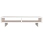 vidaXL Monitorständer Weiß 60x27x14 cm Massivholz Kiefer vidaXL Monitorständer Weiß 60x27x14 cm Massivholz Kiefer