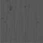 vidaXL Massivholzbett Grau Kiefer 90x200 cm vidaXL Massivholzbett Grau Kiefer 90x200 cm