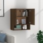 vidaXL Wandschrank Braun Eichen-Optik 60x31x70 cm Holzwerkstoff vidaXL Wandschrank Braun Eichen-Optik 60x31x70 cm Holzwerkstoff