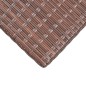 vidaXL Gartentisch Braun 110 x 60 x 67 cm Poly Rattan vidaXL Gartentisch Braun 110 x 60 x 67 cm Poly Rattan