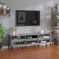 vidaXL TV-Schrank Grau Sonoma 150x30x44,5 cm Holzwerkstoff vidaXL TV-Schrank Grau Sonoma 150x30x44,5 cm Holzwerkstoff
