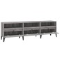 vidaXL TV-Schrank Grau Sonoma 150x30x44,5 cm Holzwerkstoff vidaXL TV-Schrank Grau Sonoma 150x30x44,5 cm Holzwerkstoff
