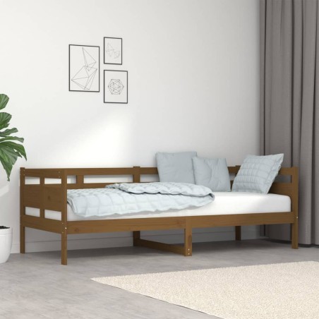 vidaXL Tagesbett Honigbraun Massivholz Kiefer 80x200 cm
