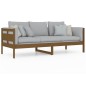 vidaXL Tagesbett Honigbraun Massivholz Kiefer 80x200 cm vidaXL Tagesbett Honigbraun Massivholz Kiefer 80x200 cm