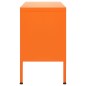 vidaXL TV-Schrank Orange 105x35x50 cm Stahl vidaXL TV-Schrank Orange 105x35x50 cm Stahl