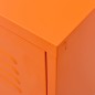 vidaXL TV-Schrank Orange 105x35x50 cm Stahl vidaXL TV-Schrank Orange 105x35x50 cm Stahl