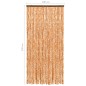 vidaXL Insektenschutz-Vorhang Ocker und Weiß 100x220 cm Chenille vidaXL Insektenschutz-Vorhang Ocker und Weiß 100x220 cm Chenille