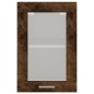 vidaXL Hängeschrank Glas Räuchereiche 40x31x60 cm Holzwerkstoff vidaXL Hängeschrank Glas Räuchereiche 40x31x60 cm Holzwerkstoff