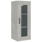 vidaXL Hängeschrank Betongrau 34,5x34x90 cm vidaXL Hängeschrank Betongrau 34,5x34x90 cm
