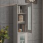 vidaXL Hängeschrank Betongrau 34,5x34x90 cm vidaXL Hängeschrank Betongrau 34,5x34x90 cm