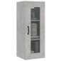 vidaXL Hängeschrank Betongrau 34,5x34x90 cm vidaXL Hängeschrank Betongrau 34,5x34x90 cm